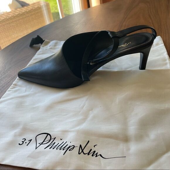 😍 NWT! 3.1 PHILIP LIM Nina Asymmetrical Vamp Pumps - Picture 12 of 15